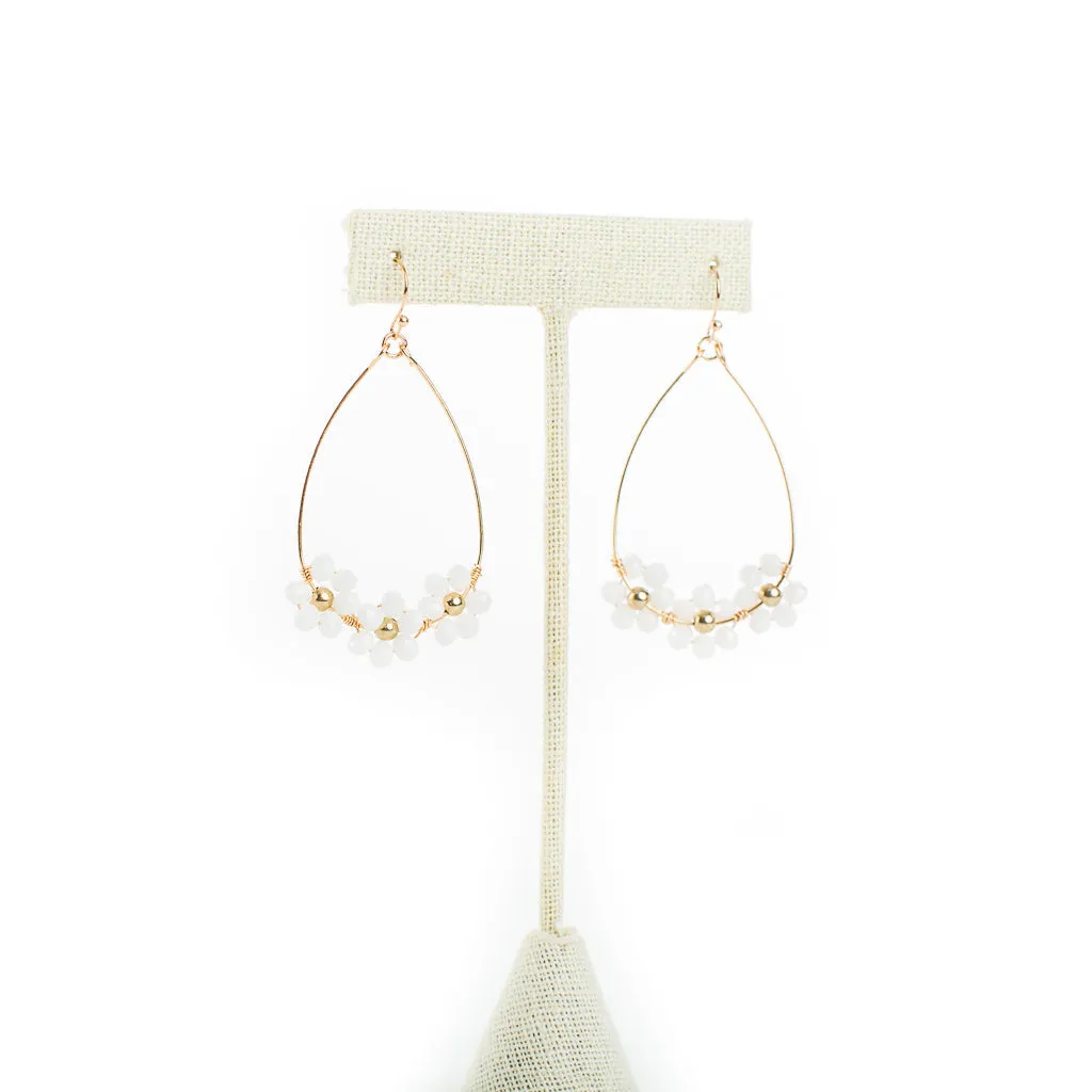 Marie Beaded Teardrop Earring