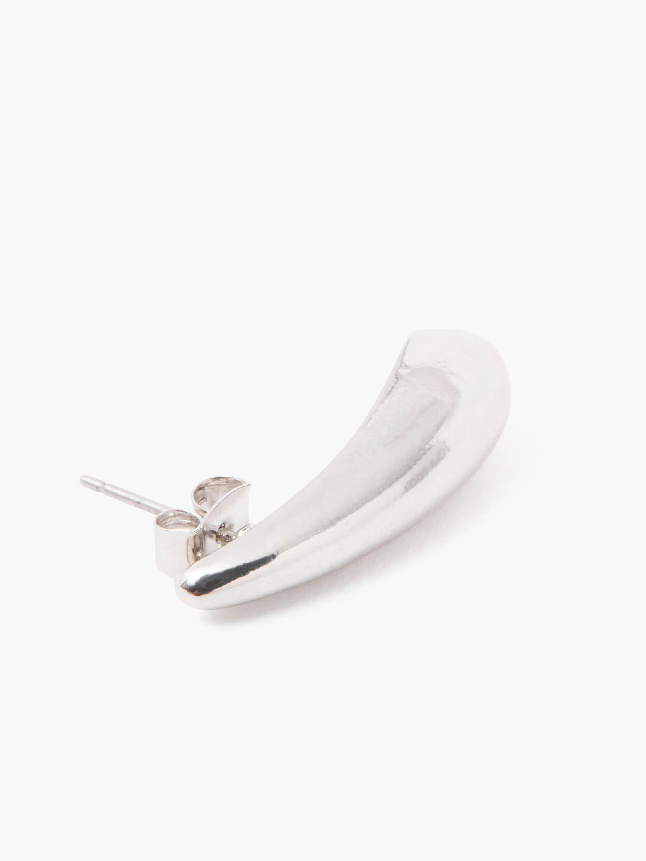 Sculptural Long Teardrop Earrings